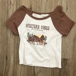 western vibes full tilt crop top